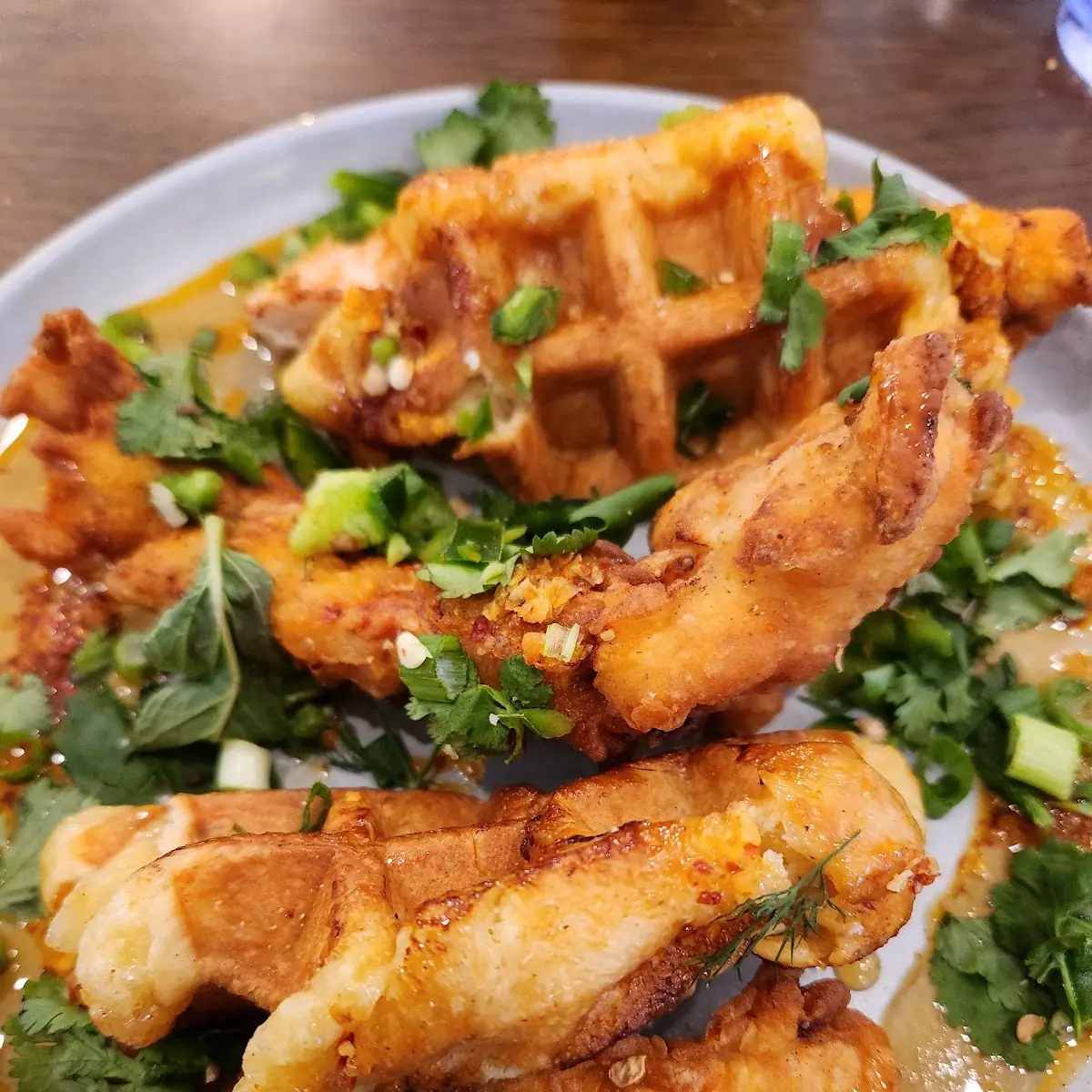 Fried Chicken and Waffle