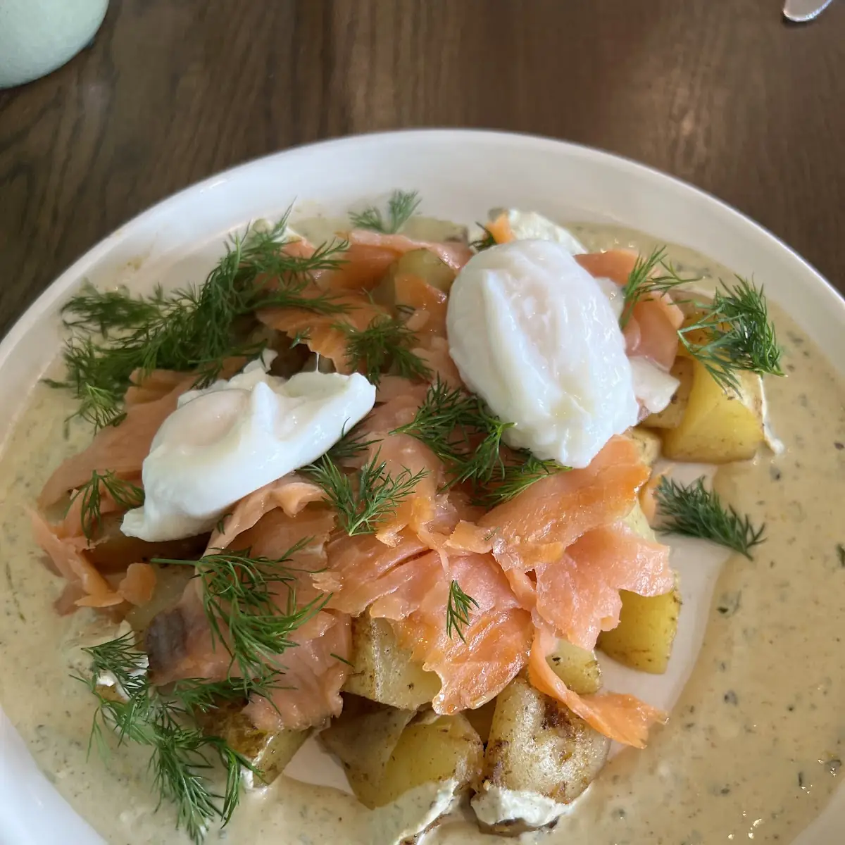 Smoked Salmon Hash