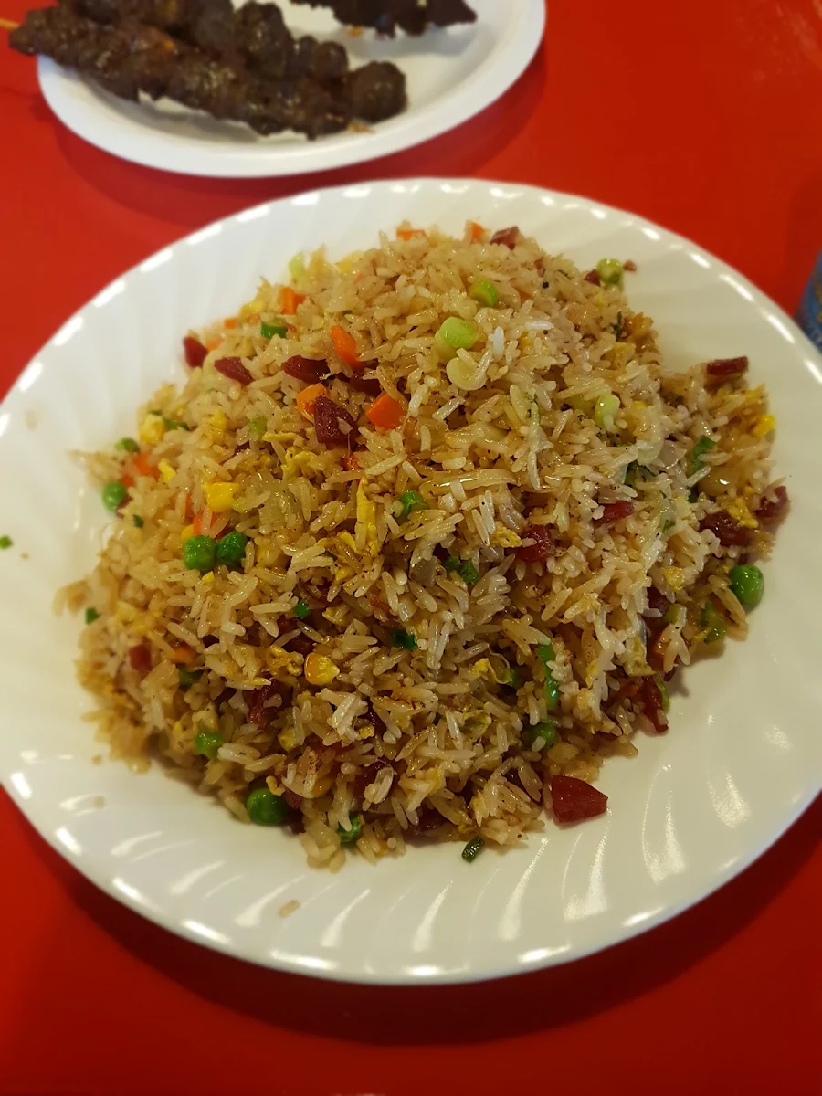 Riz Frit - Saucisses Chinoises