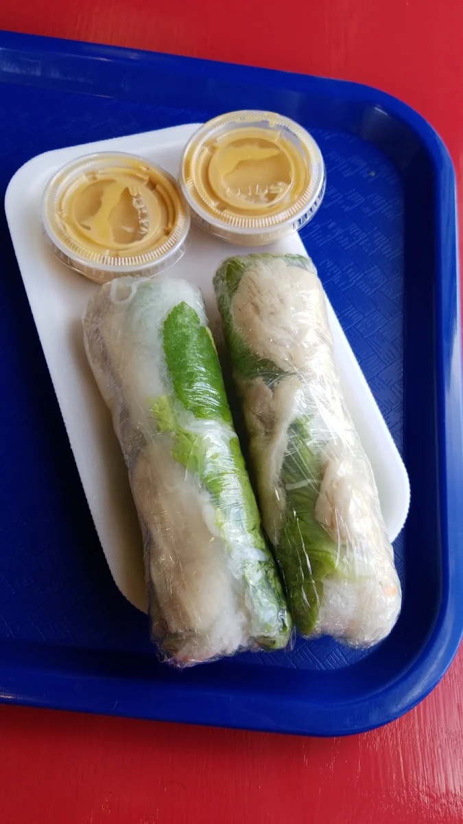 Rouleaux de Printemps Au Poulet