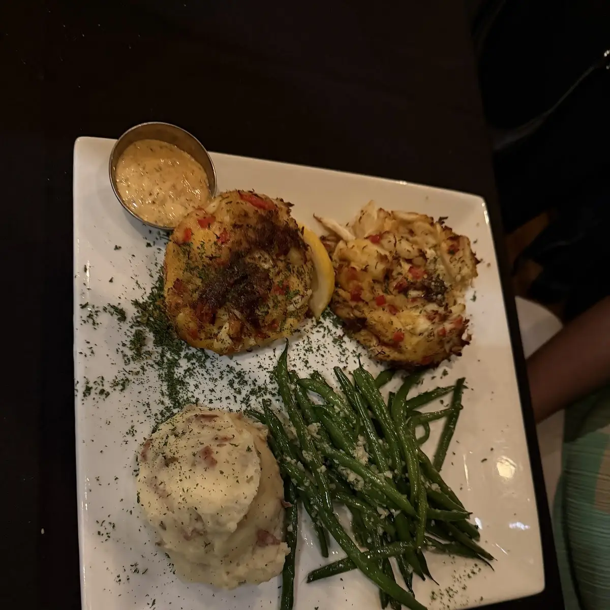 Maryland Crab Cake & Lobster Tail