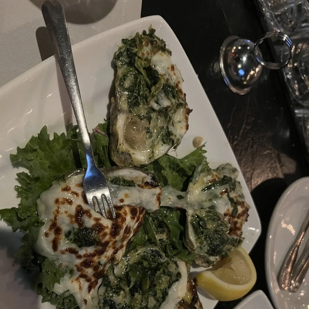 Oysters Rockefeller