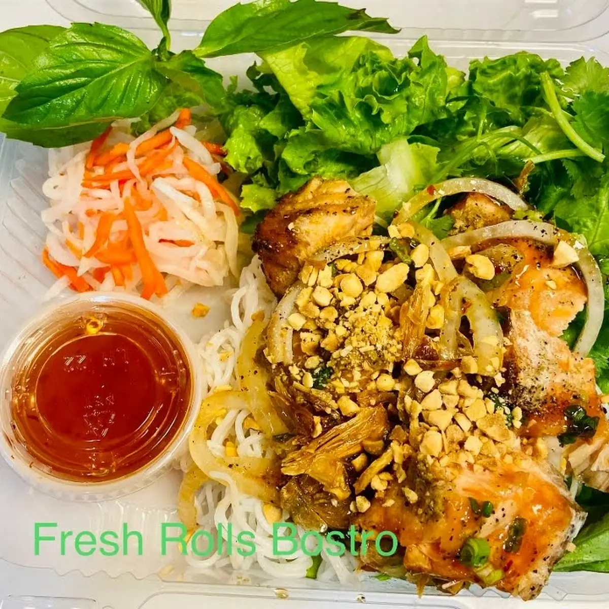 Gluten-Free & msg Free Beef Noodle Salad