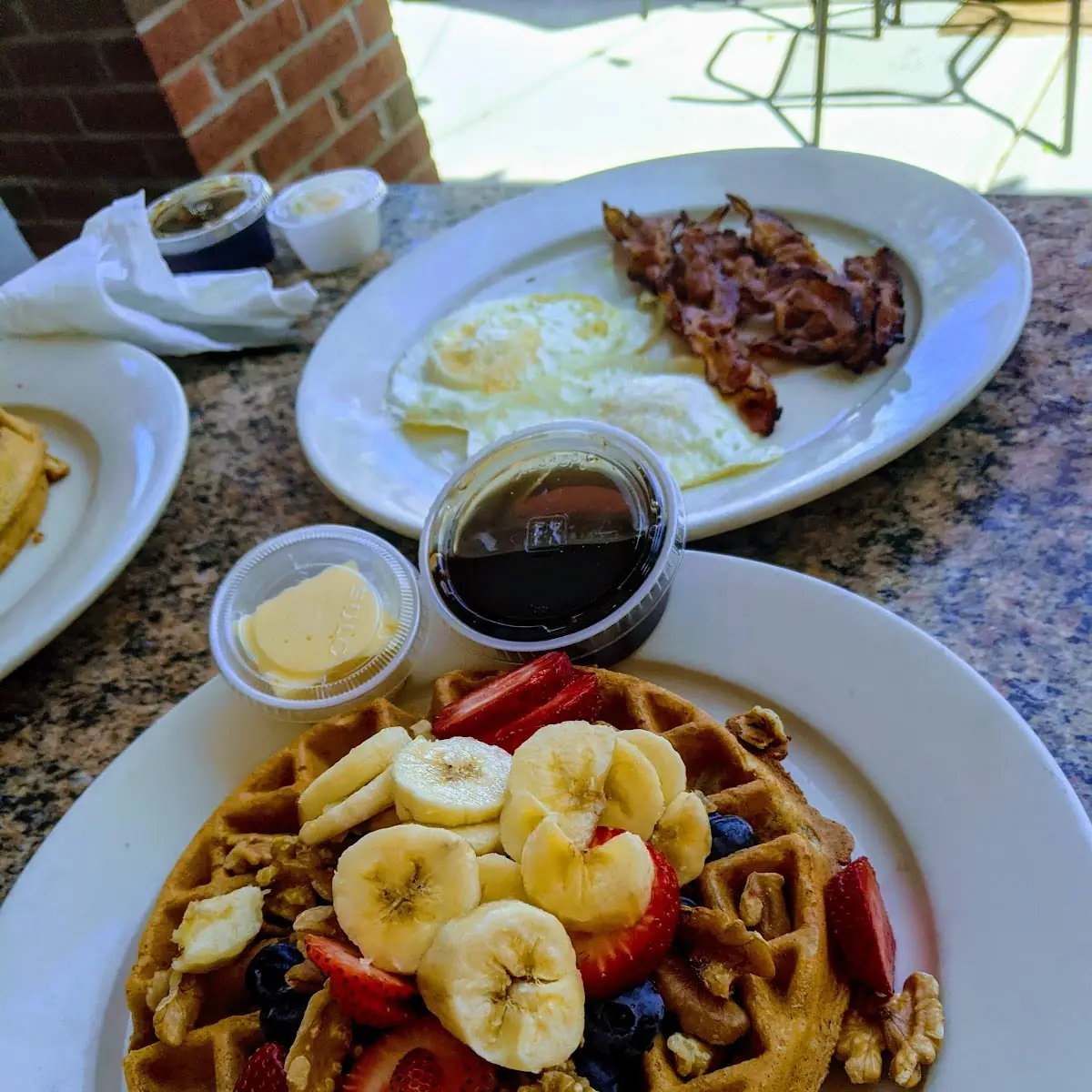 Tutti Frutti Waffles