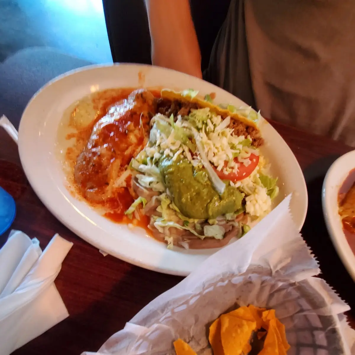 Enchilada Plate