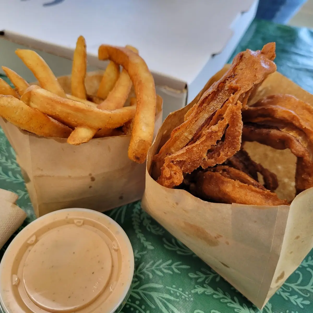 Fries and Onion Rings