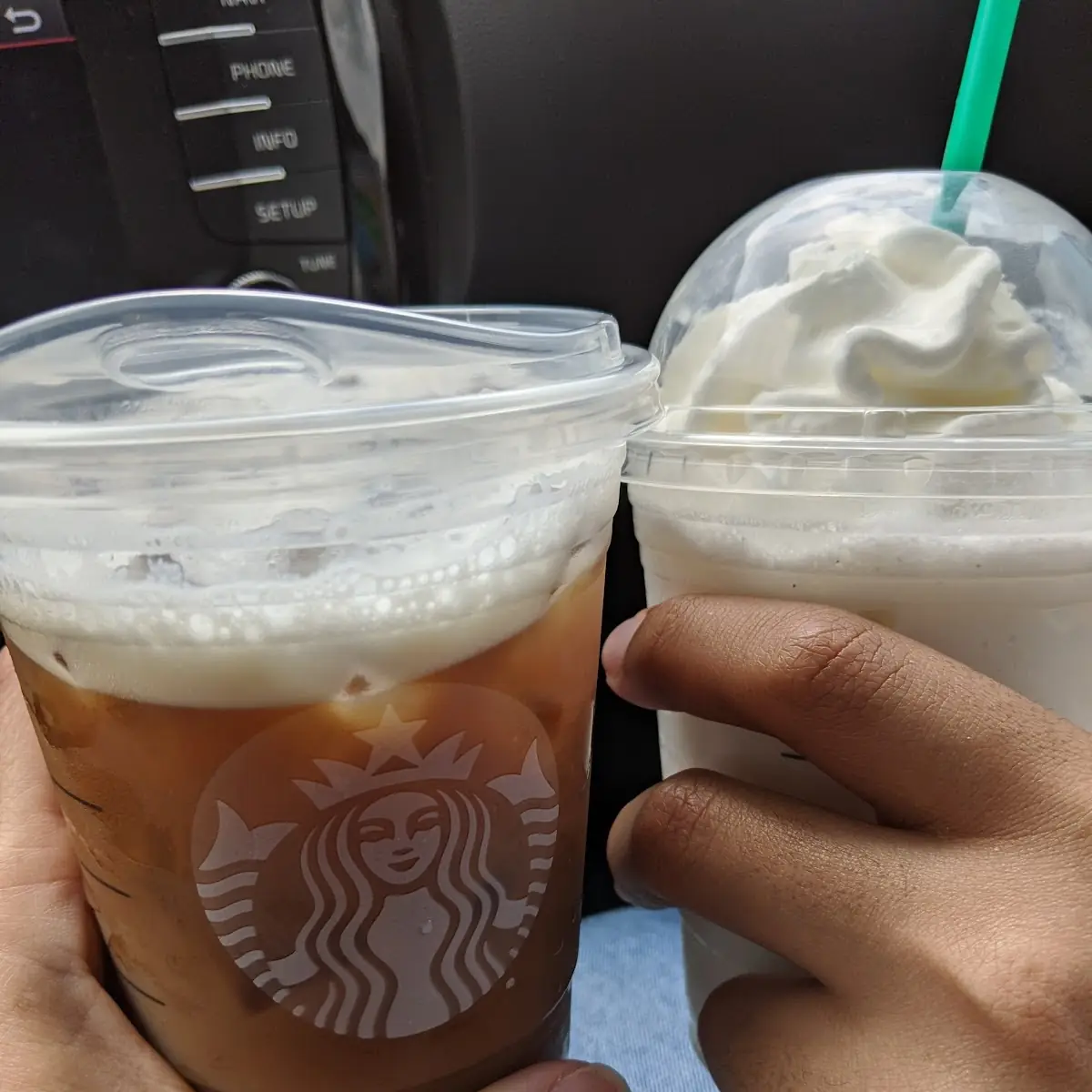 Iced Coffee with Sweet Cream