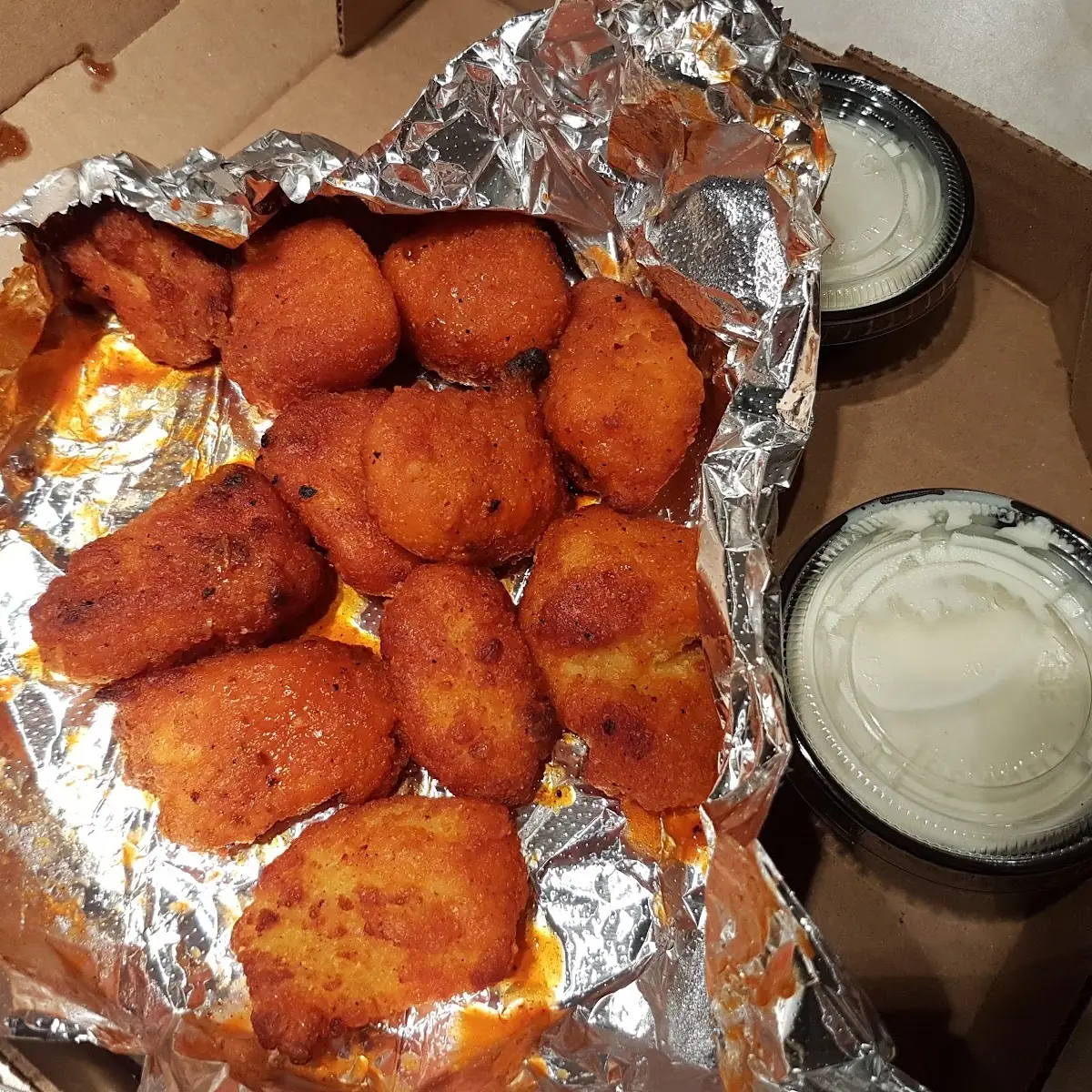 Hot Boneless Wings