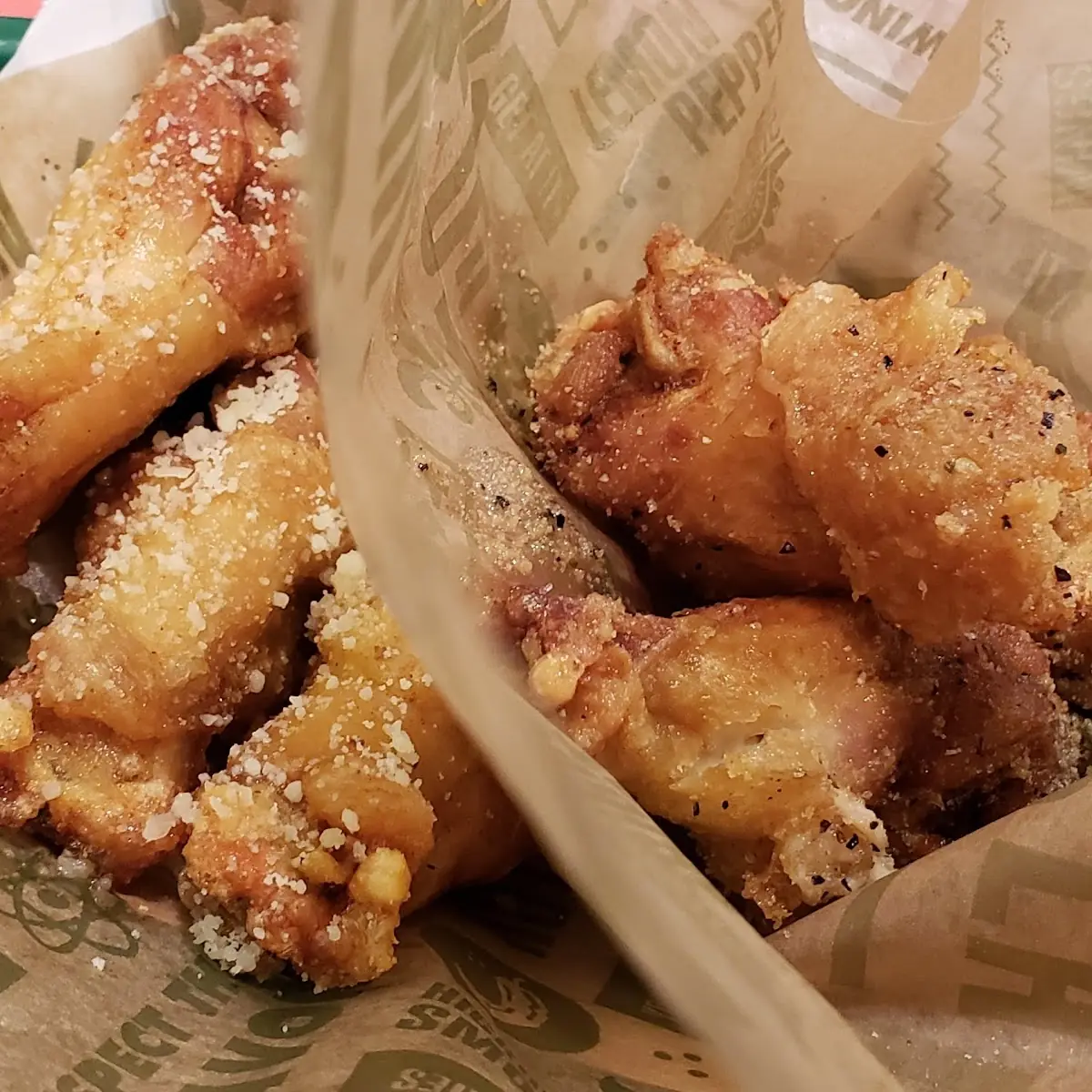 Garlic Parmesan Wings
