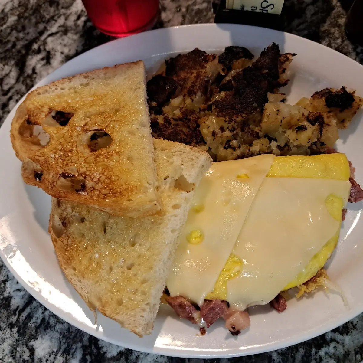 Corned Beef Omelet