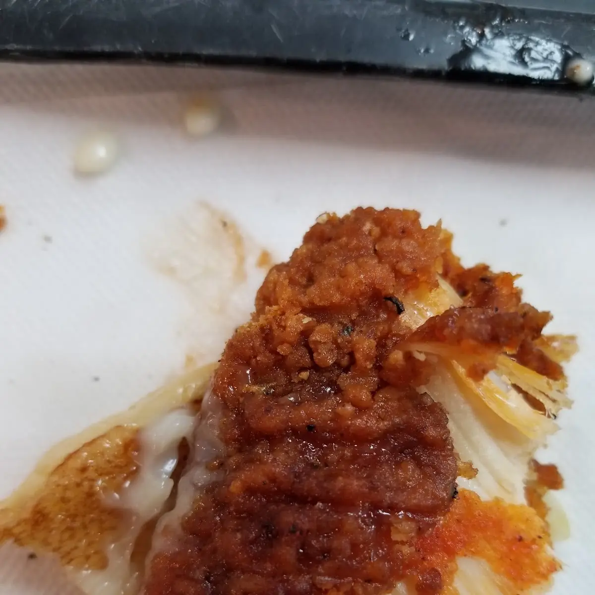 Badly Burnt Chicken Burger