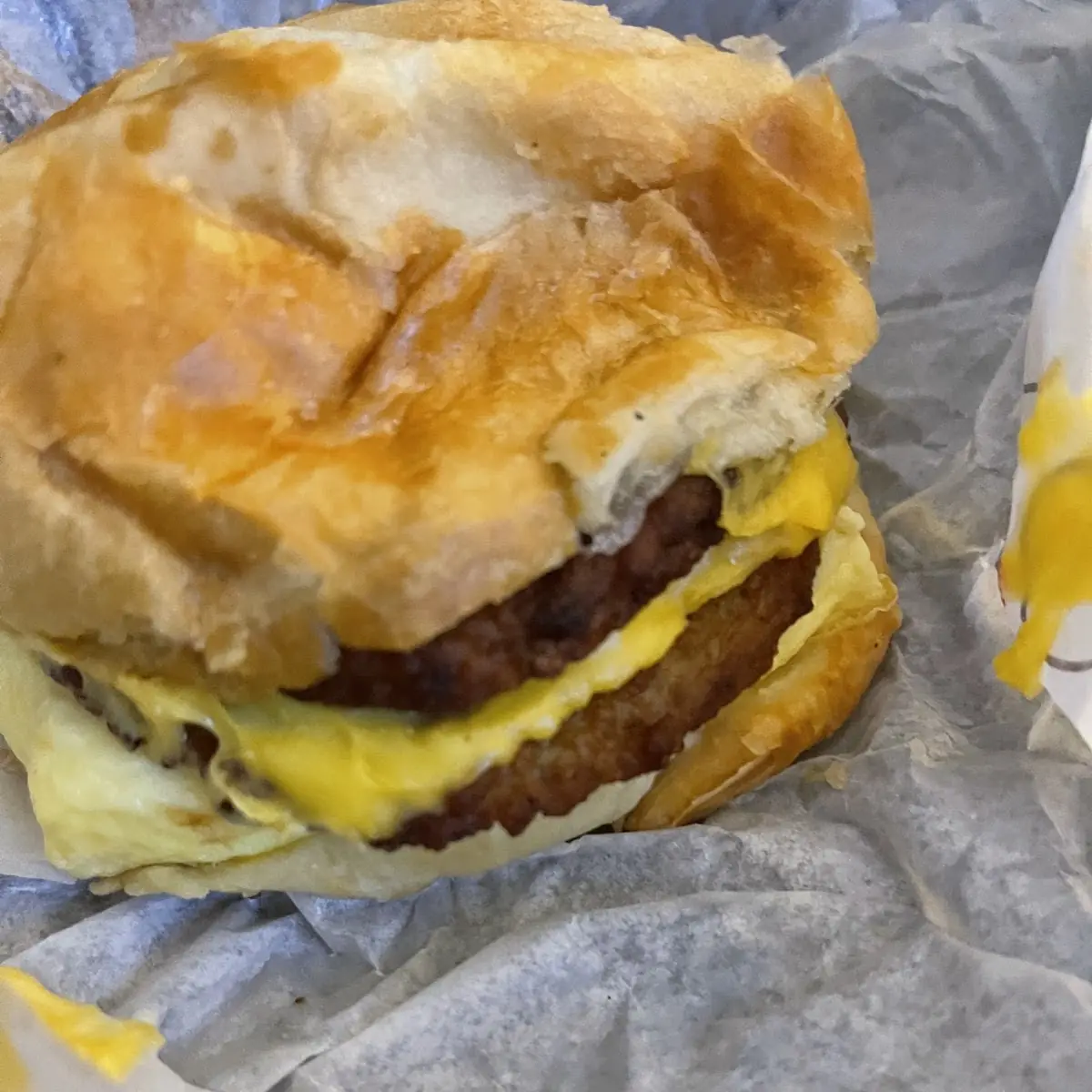 Double Sausage Egg and Cheese
