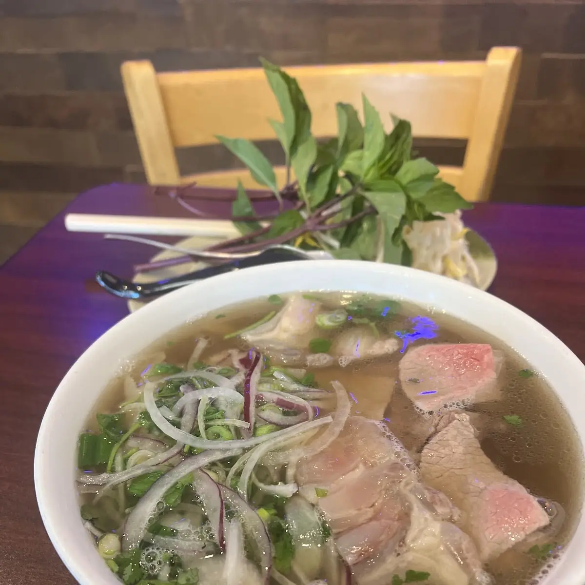 Marinated Minced Steak and Cube Brisket Phở Tái Bằm Nạm Cục