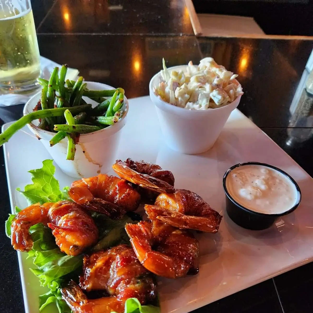 Bacon Wrapped Shrimp Diablo