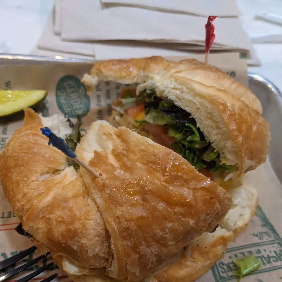 Grilled Chicken Croissant Sandwich