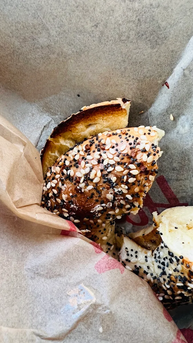 Everything Bagel with Butter, Tim Hortons