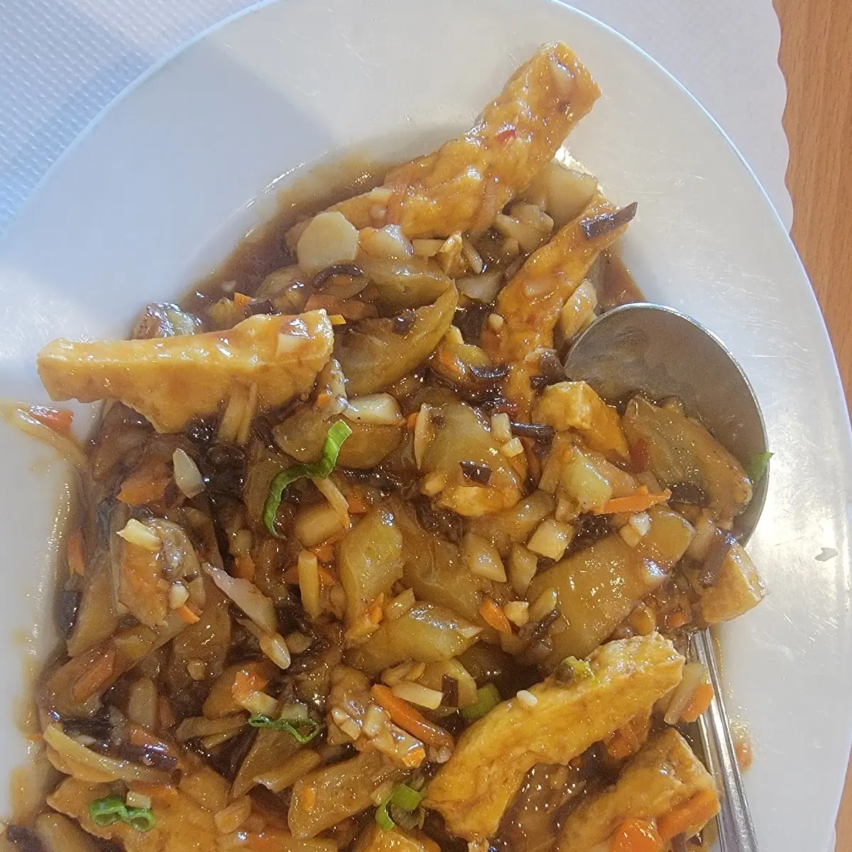Eggplant with Garlic Sauce