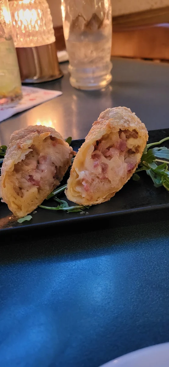 Reuben Egg Rolls