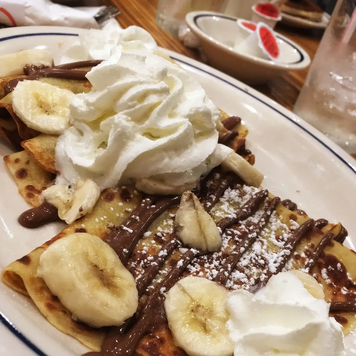 Banana & Nutella Crepes