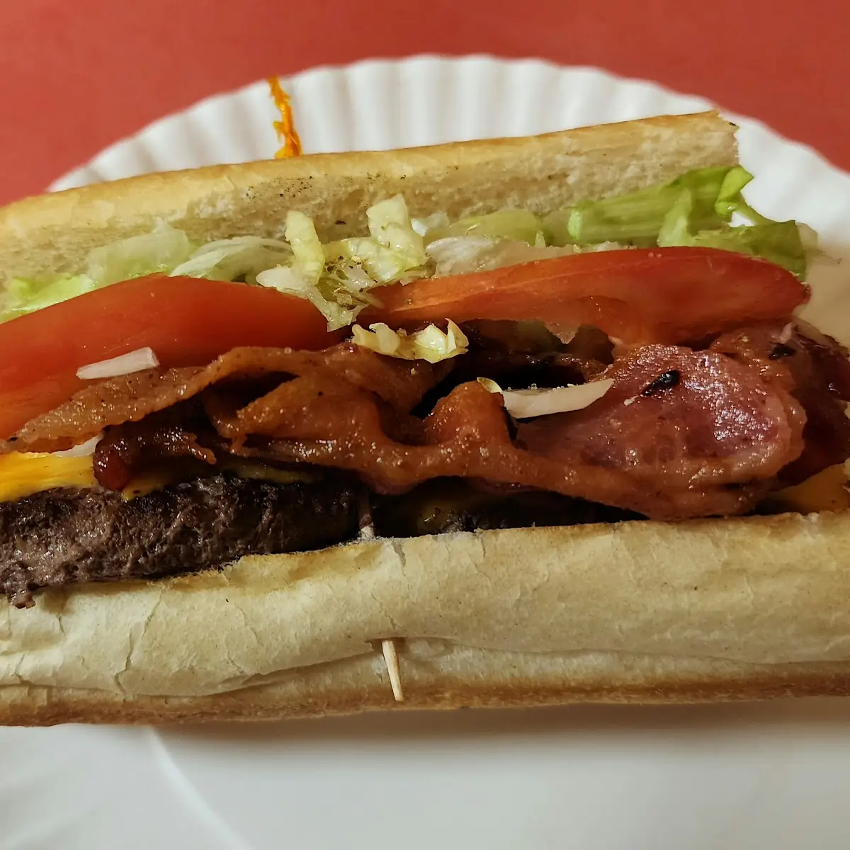 Bacon Cheeseburger Sub