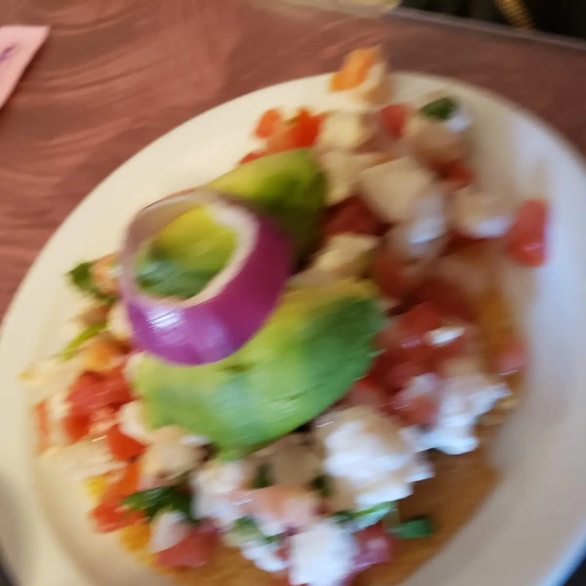Ceviche Tostada