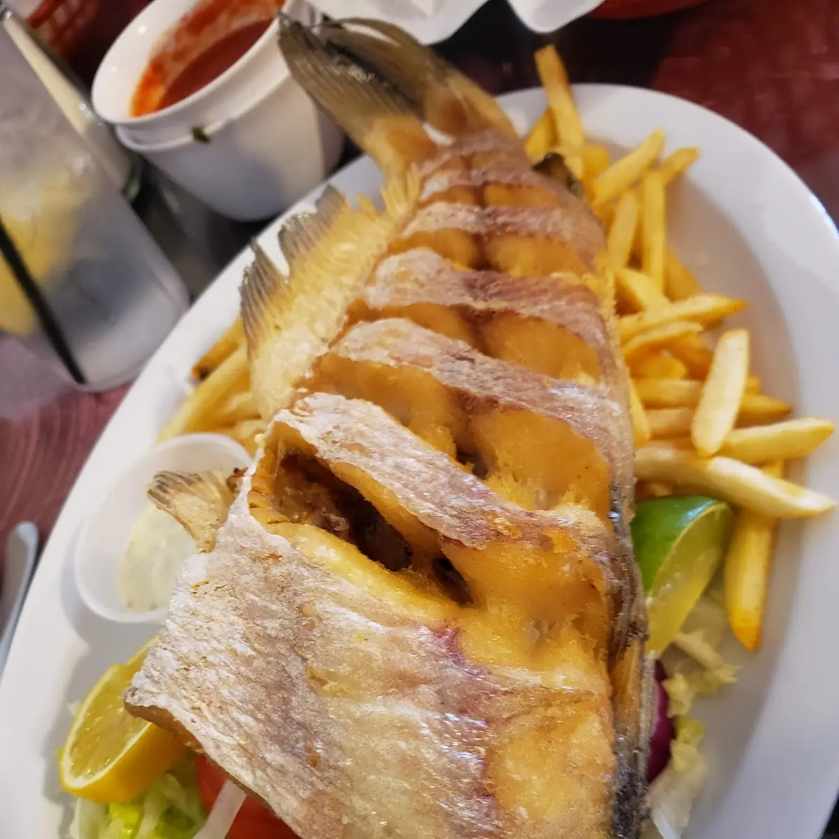 Pescado Frito Coated Fish