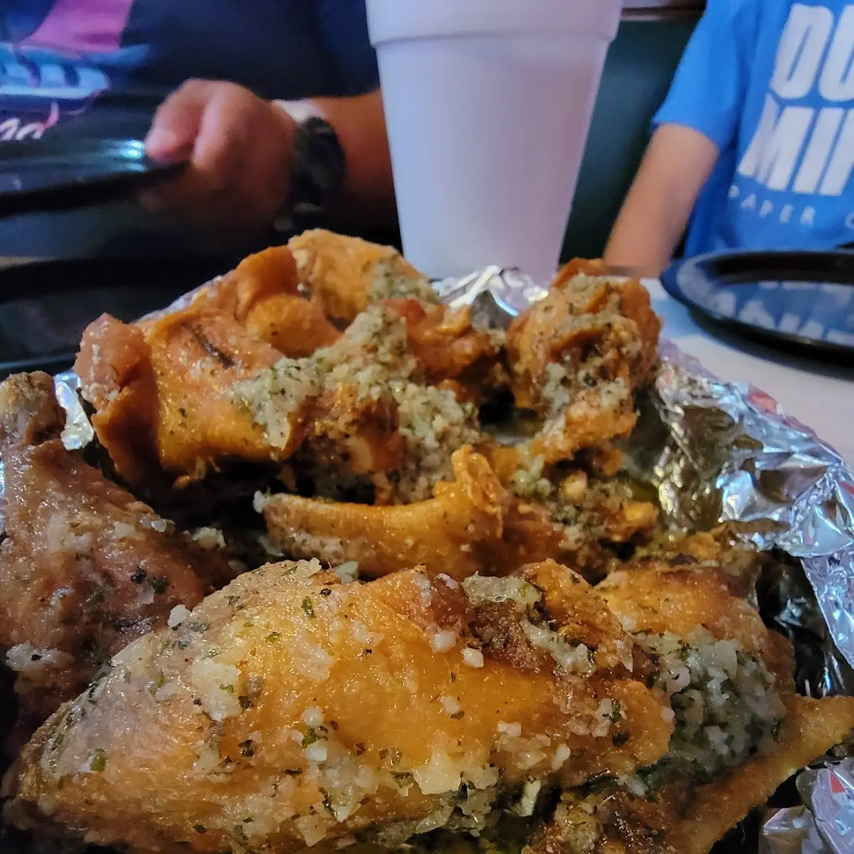 Garlic Parmesan Wings