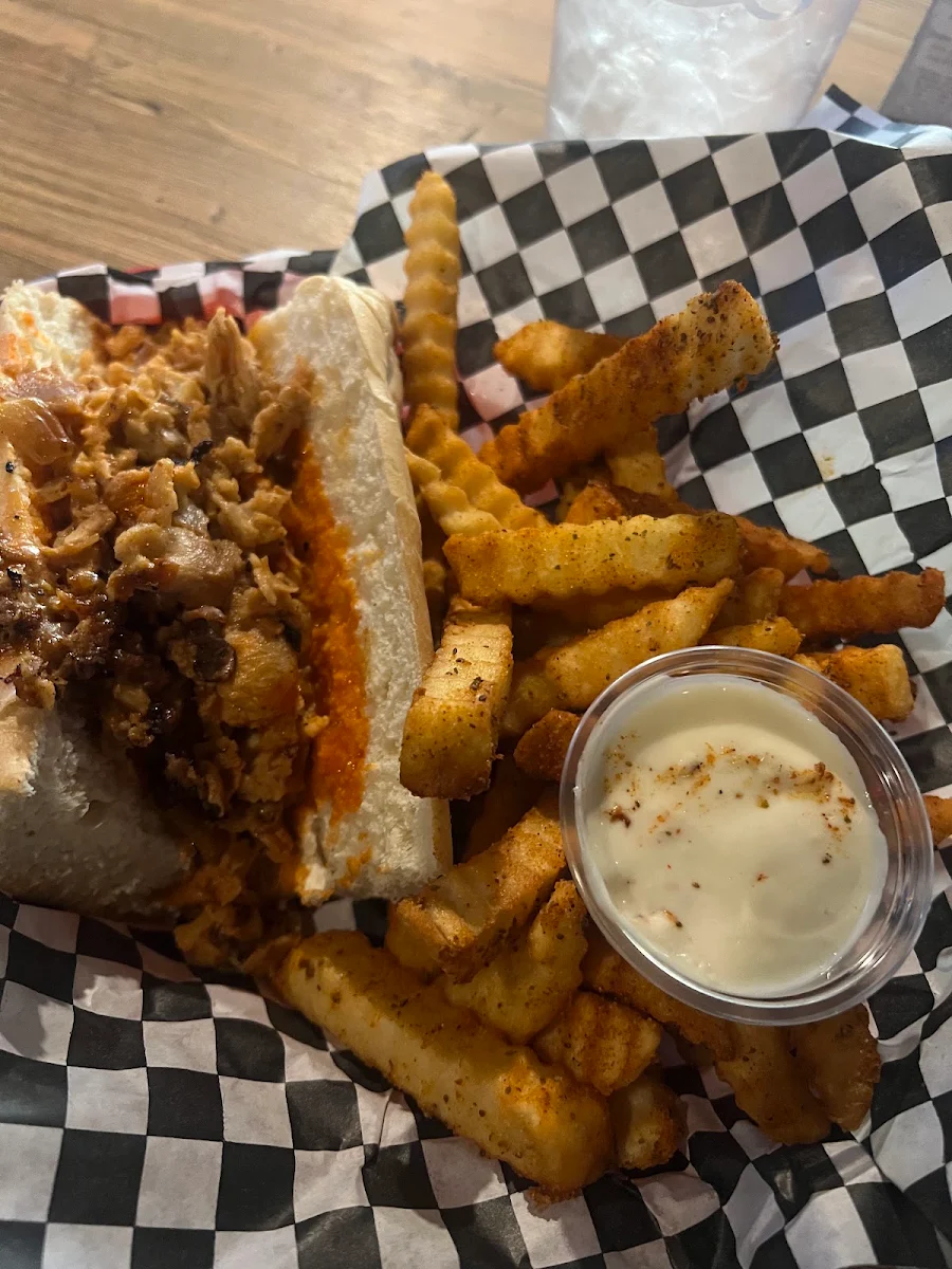 Buffalo Chicken Cheesesteak