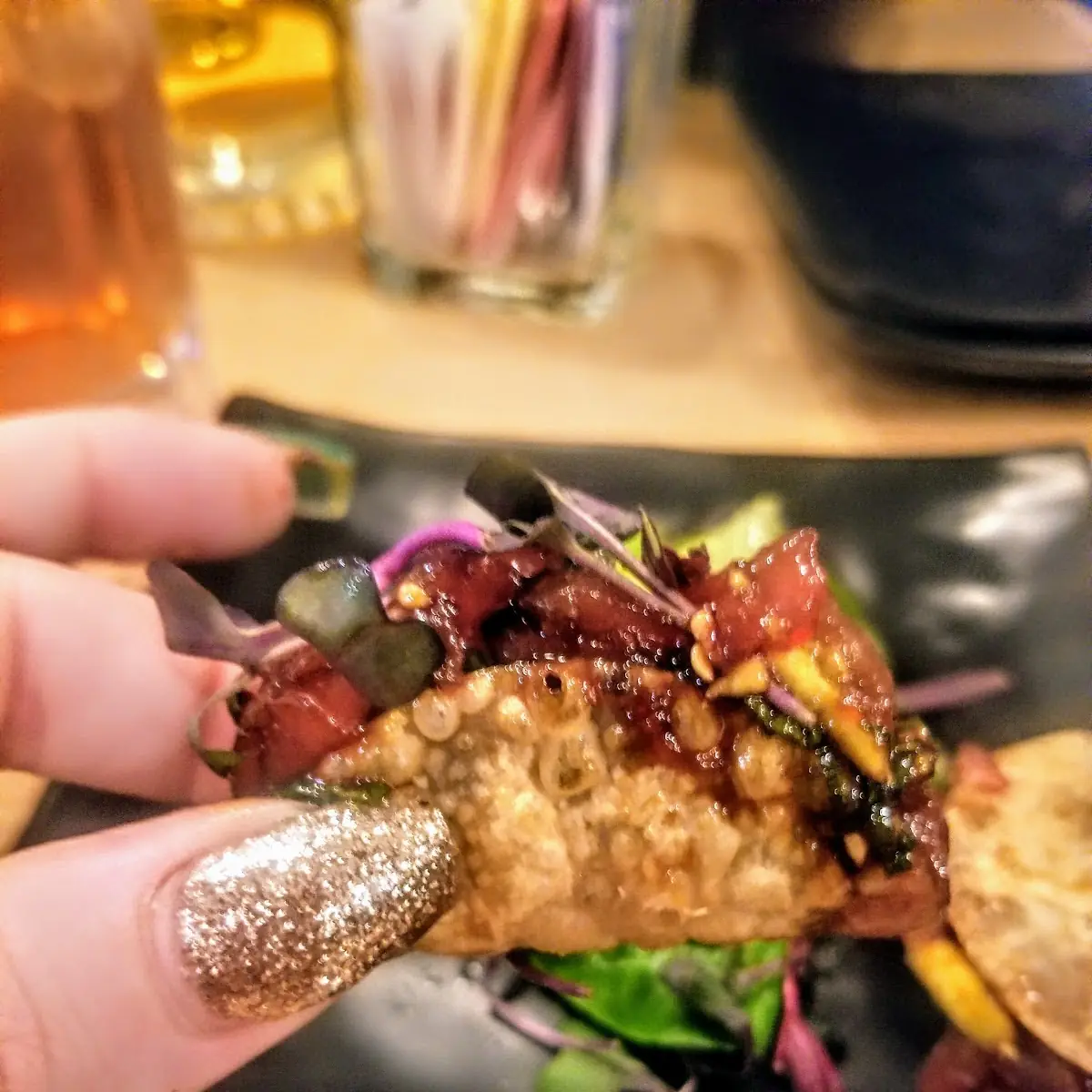 Mango Tango Salmon Crisps