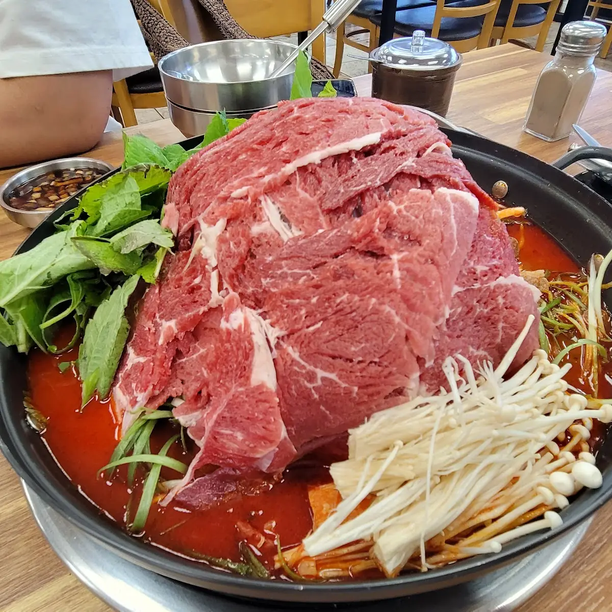 Raw Beef Bulgogi with Vegetables