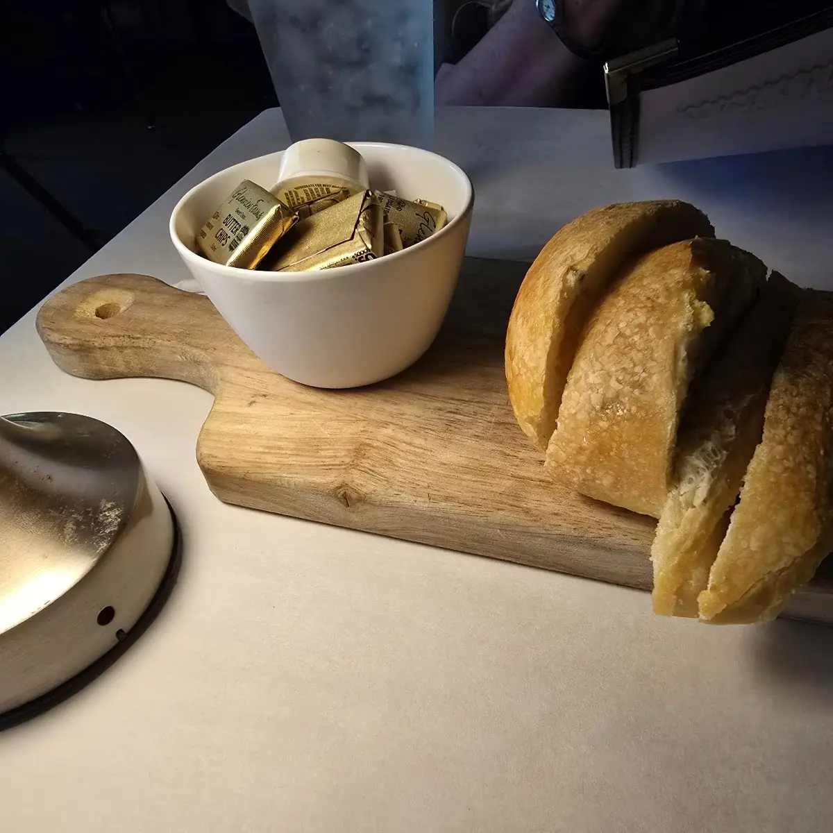 Homemade Bread Before Meal