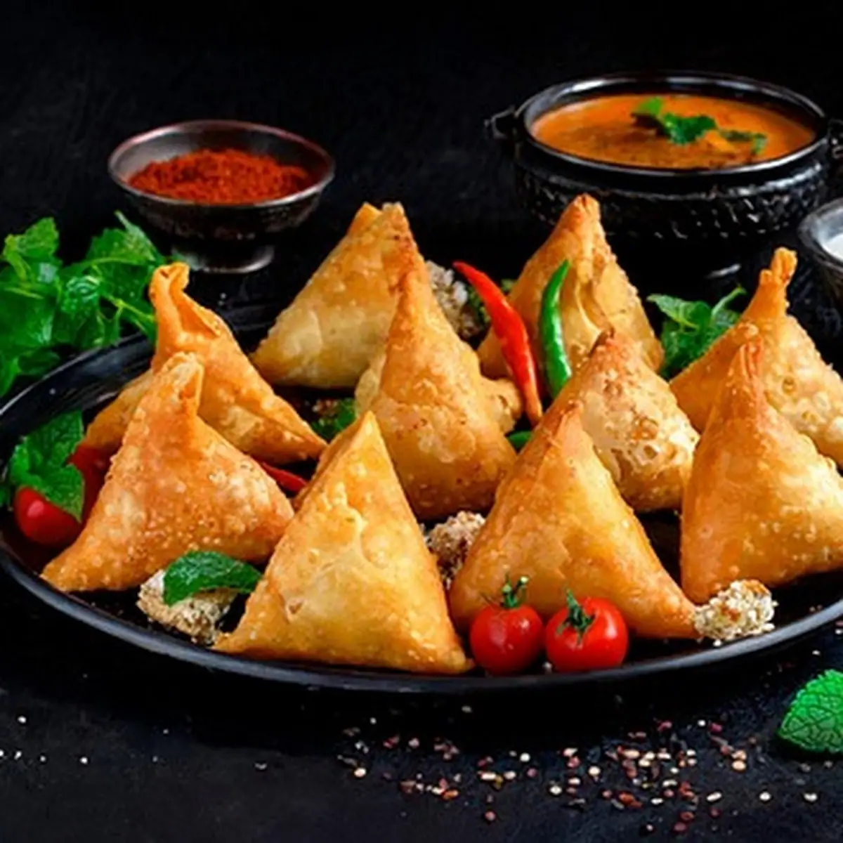 Samosa Plate