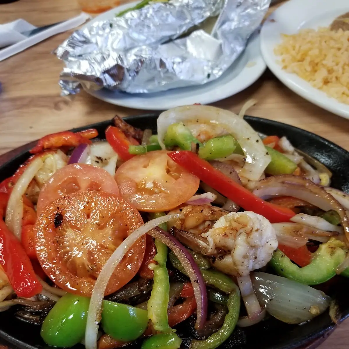 Shrimp Fajitas