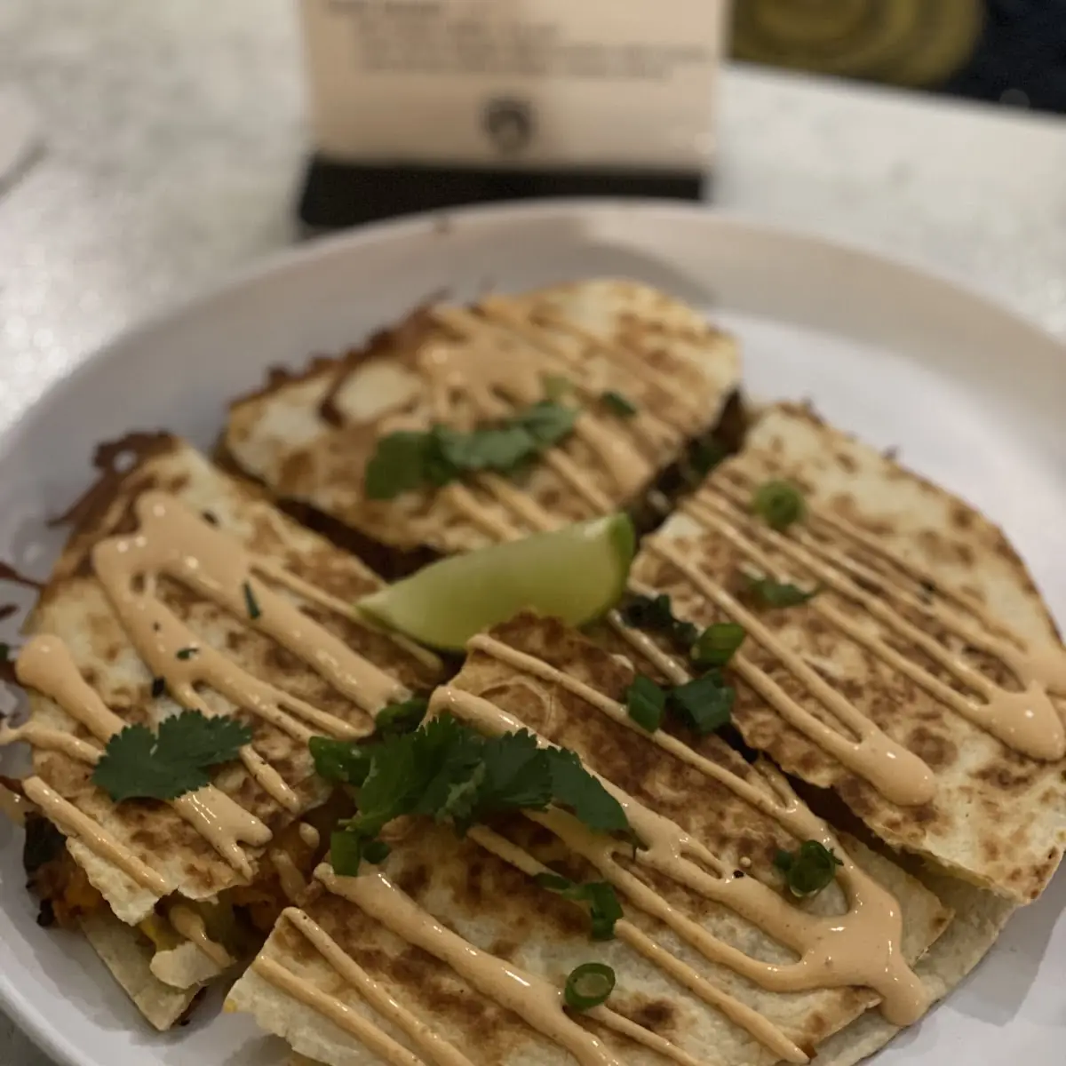 Sweet Potato Quesadilla