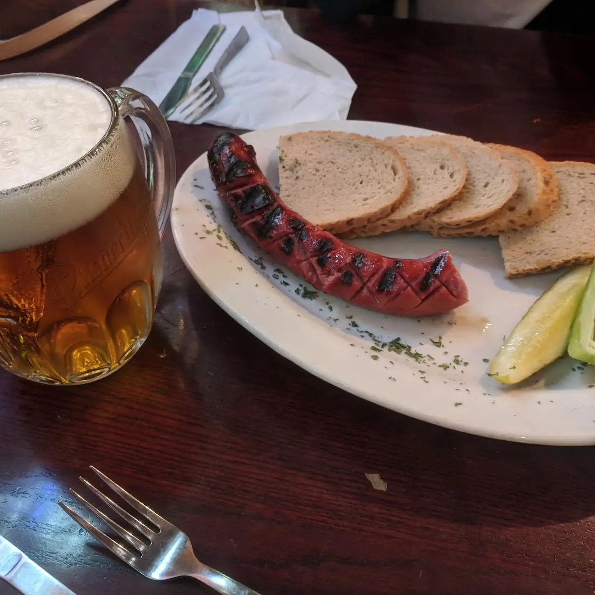 Bratwurst Plate