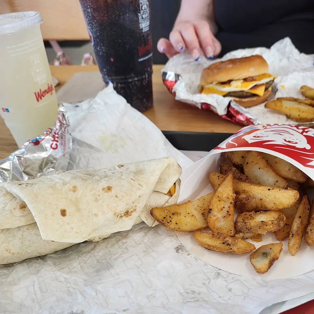 Breakfast Burrito w Potatoes