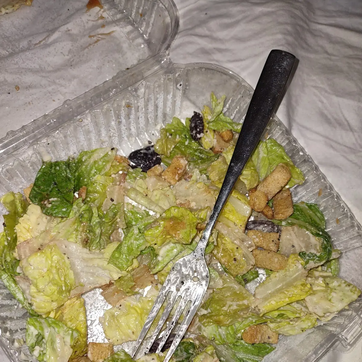 Pathetic Cesar Salad Come on Guys
