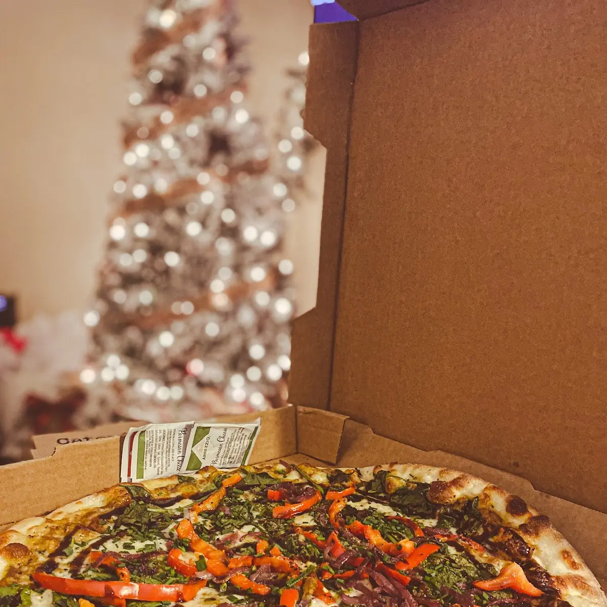 Pesto Veggie Pizza