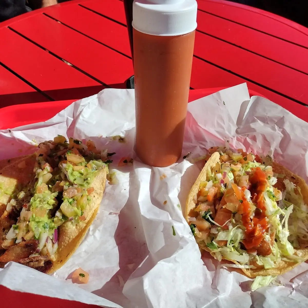 Carnitas Taco & Fish Taco