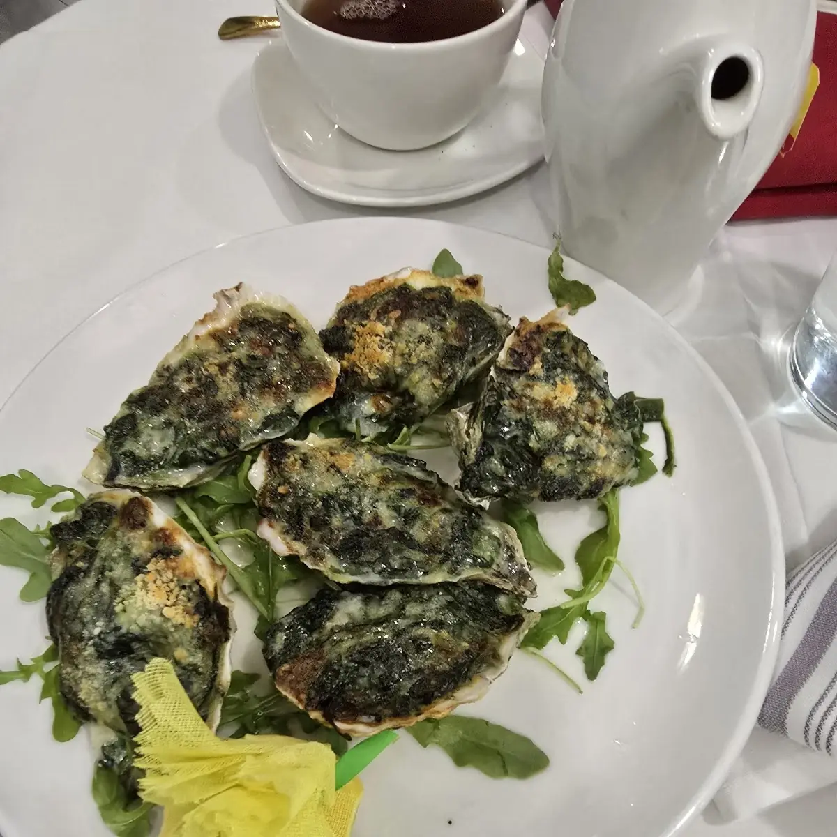 Oysters Rockefeller