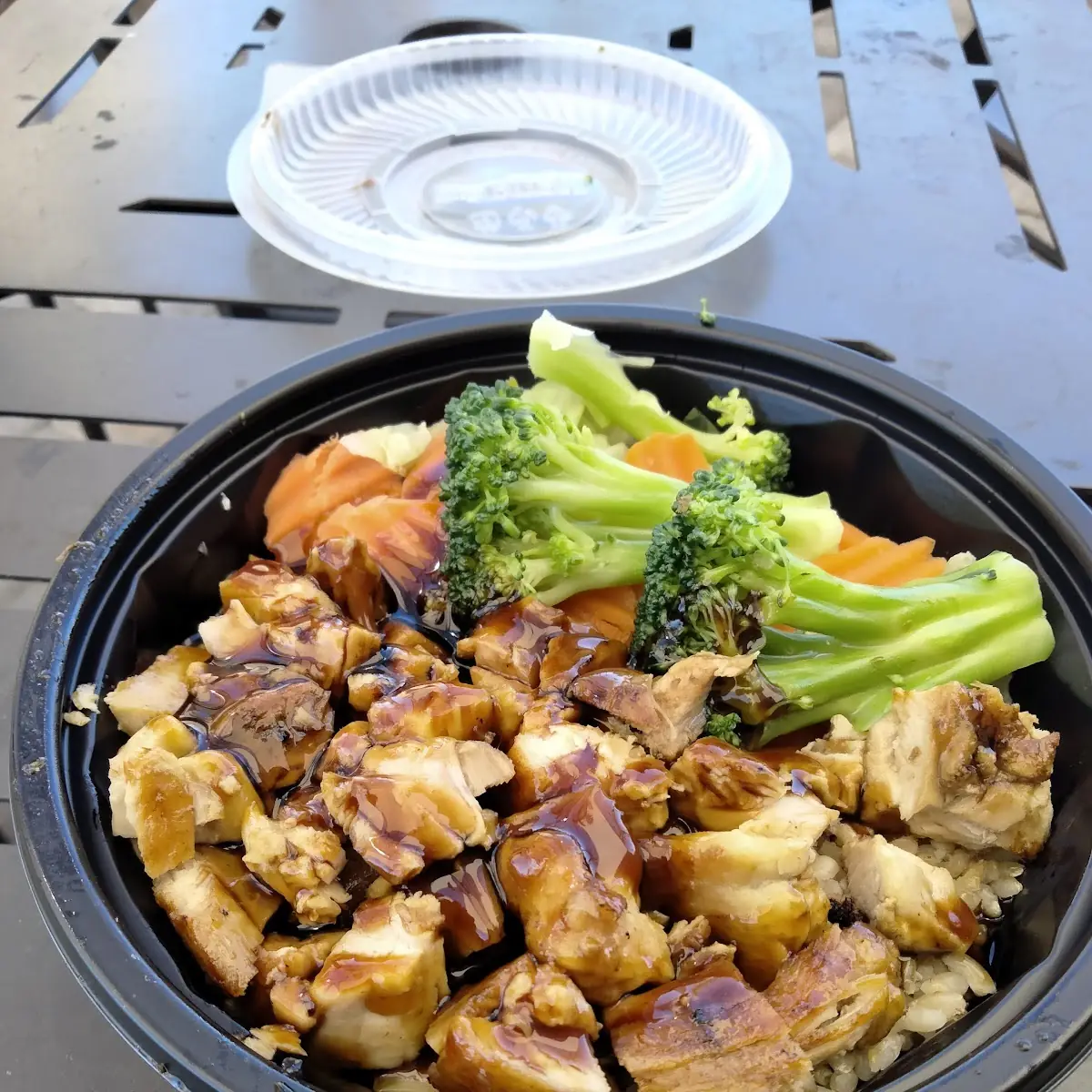 Chicken Rice Veggie Bowl