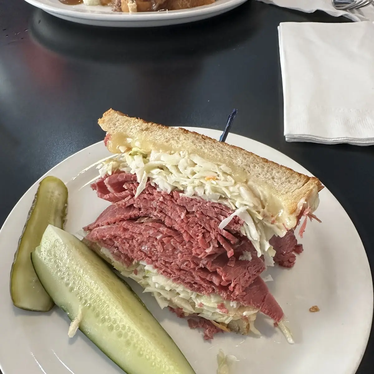 Hot Corned Beef Sandwich