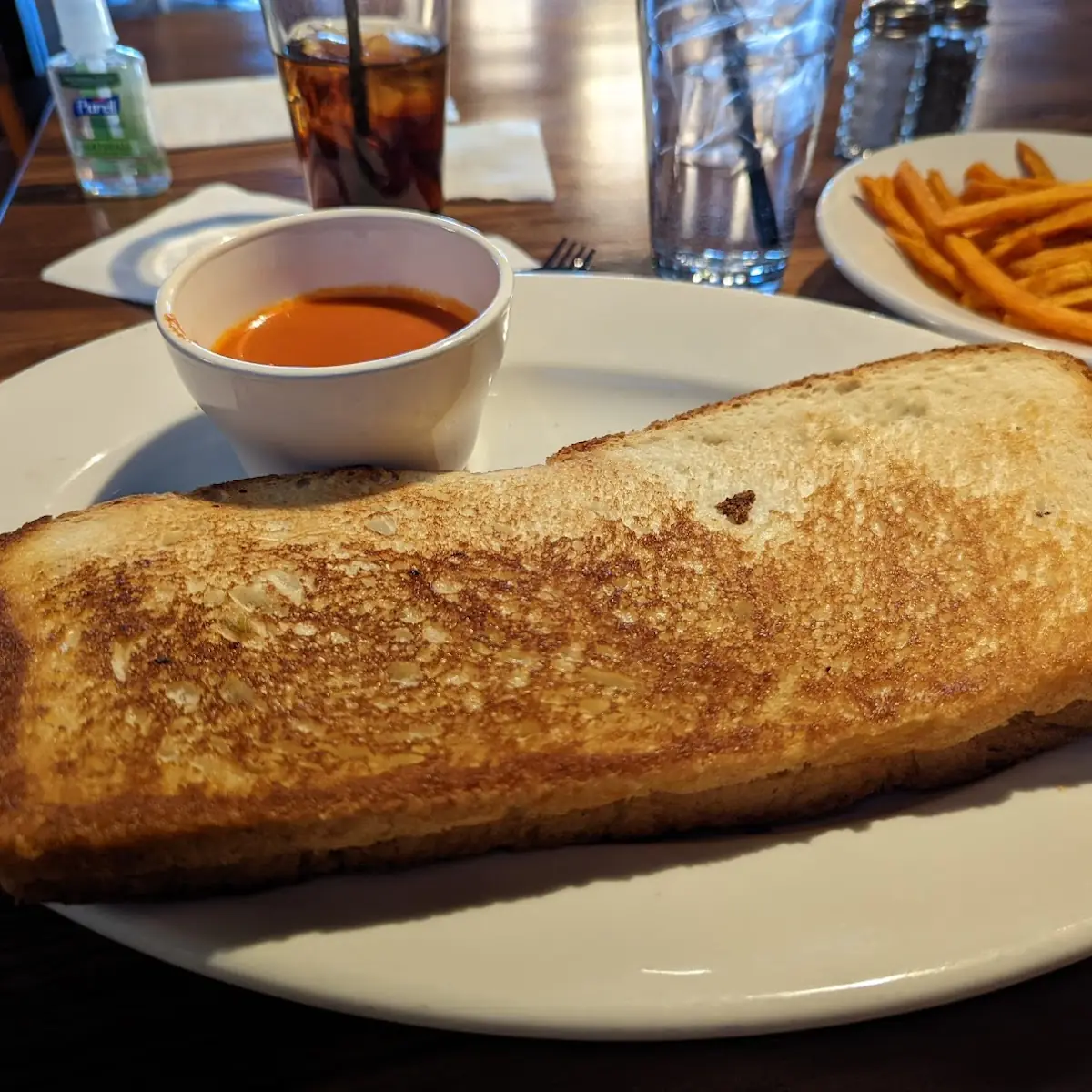 Kids Grilled Cheese with Fries
