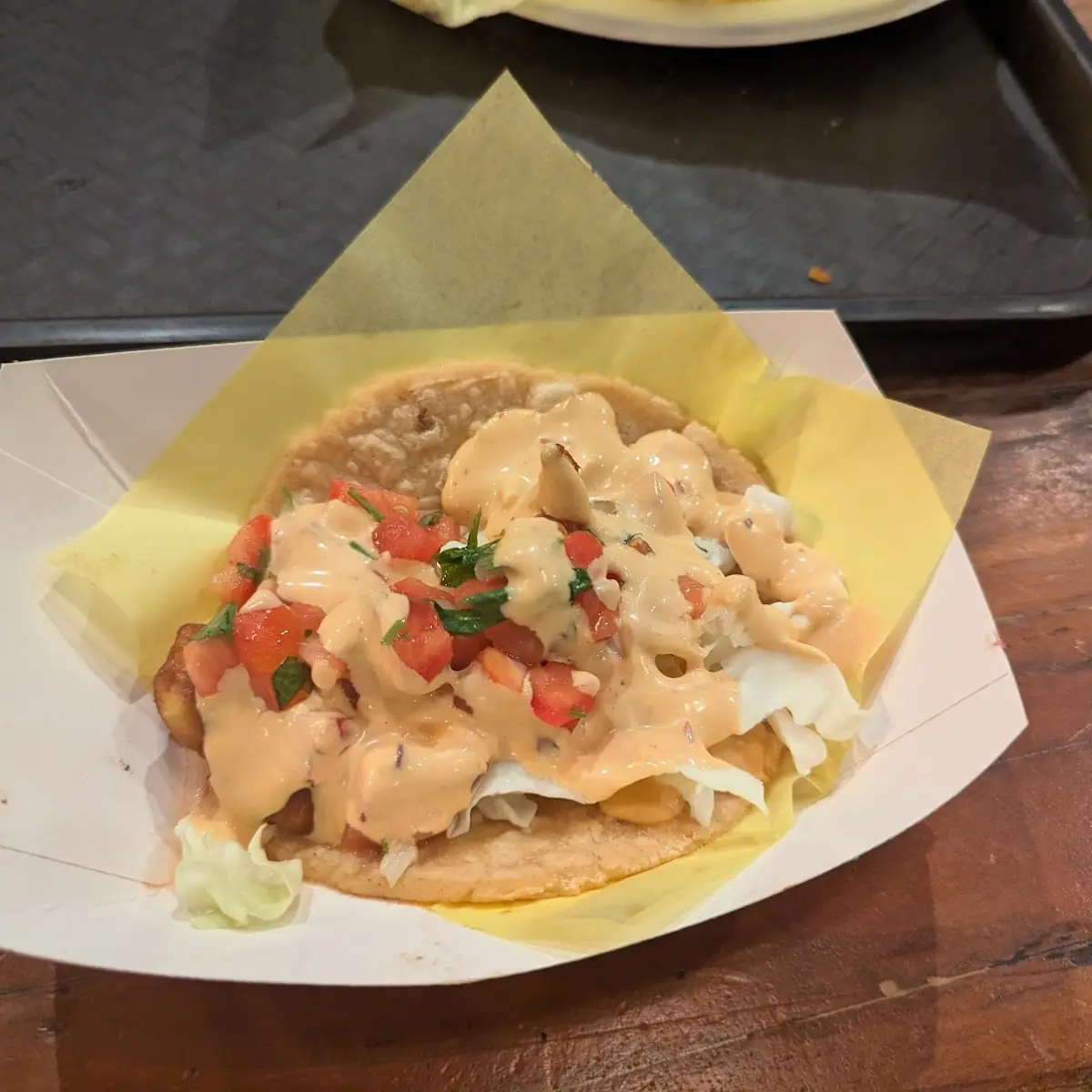 Grilled Alaskan Fish Taco