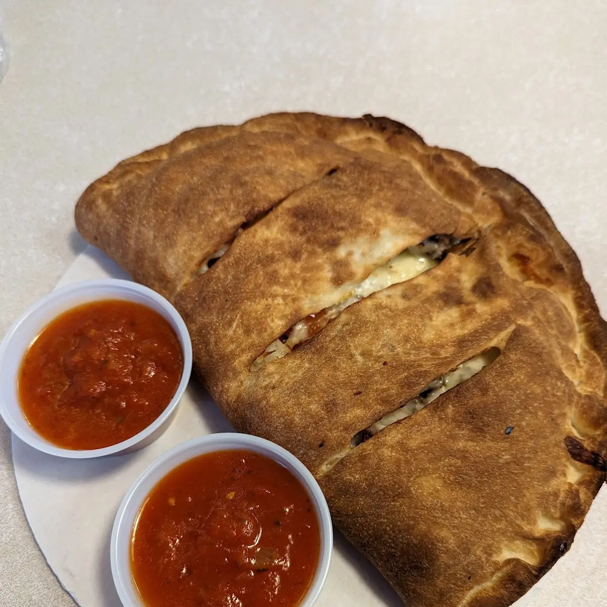 Bacon Cheeseburger Calzone
