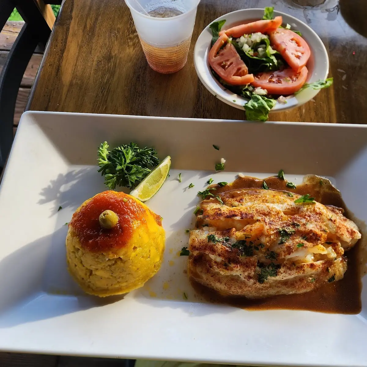 Fish Fillet Stuffed with Shrimp