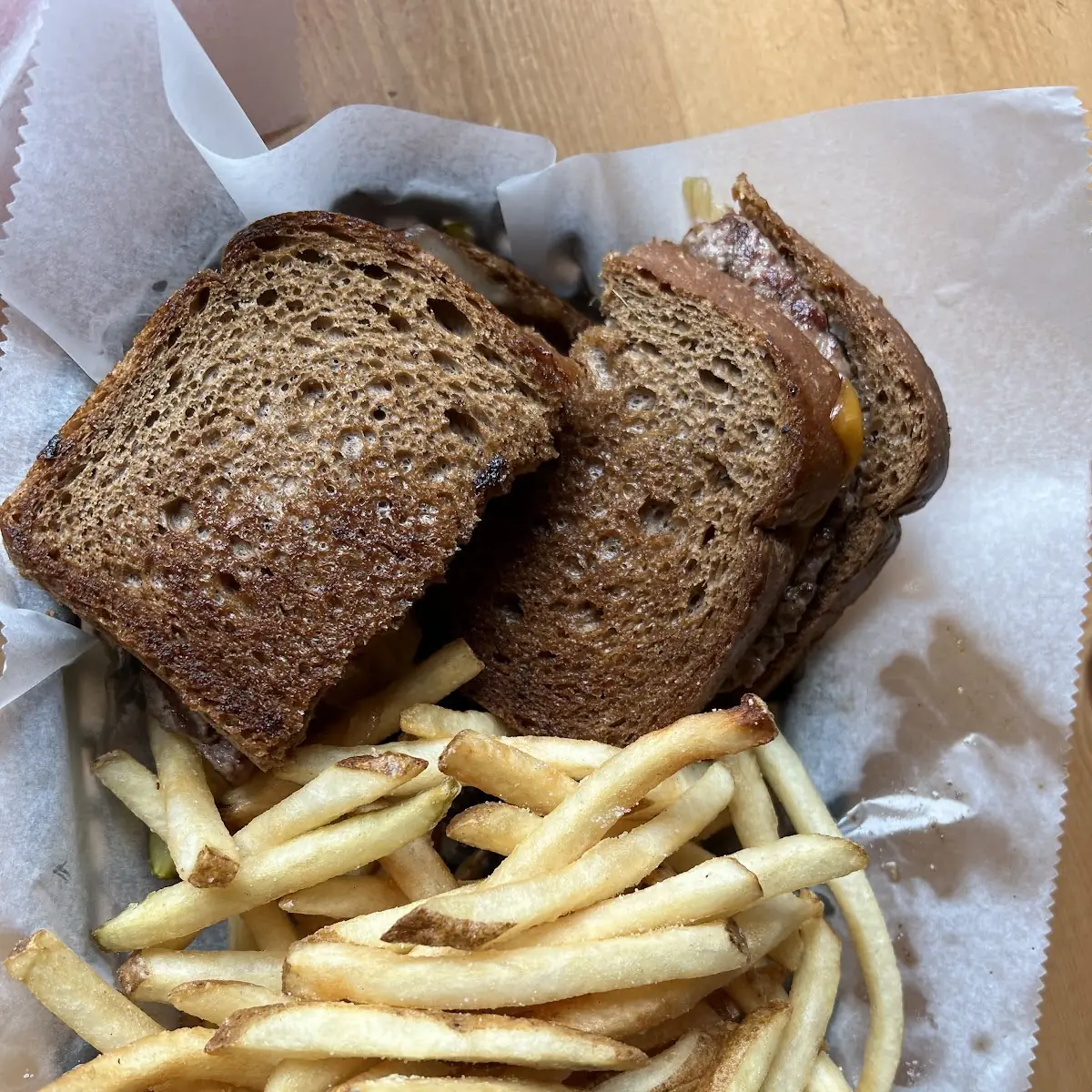 Corned Beef Sandwich with Fries