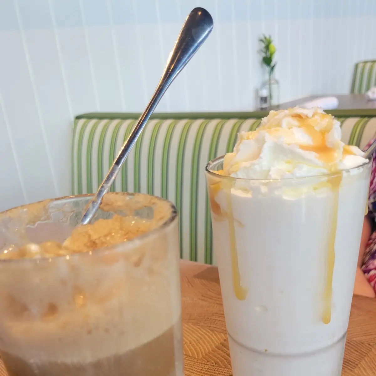 Root Beer Float and Salted Caramel Milkshake