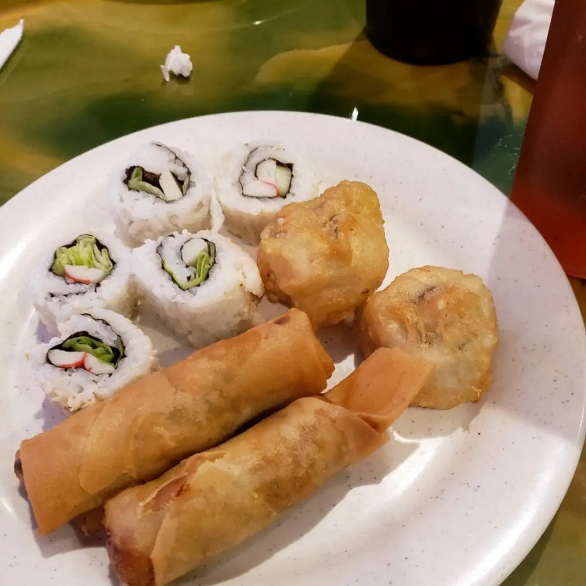 Sushi Fried Sushi Vietnamese Spring Rolls