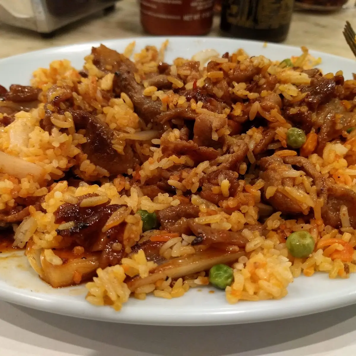 BBQ Pork and Fried Rice